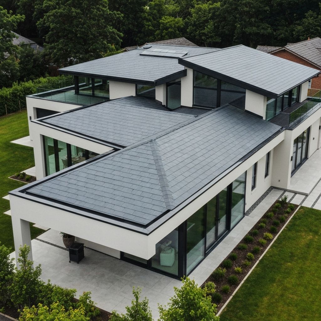 Modern construction project